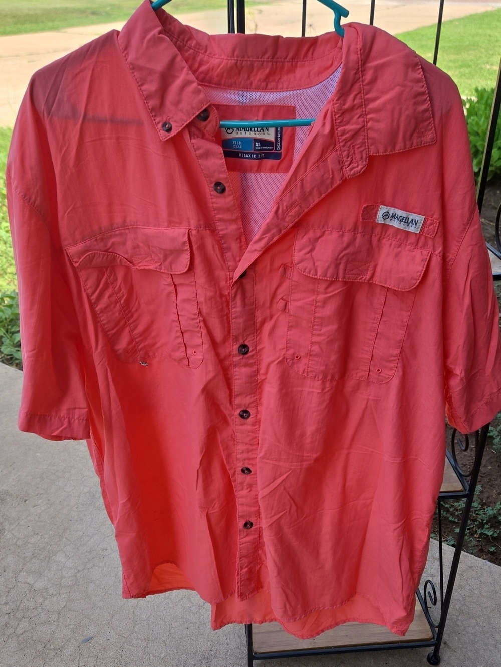 Magellan Outdoors Coral Short-Sleeve Fishing Shirt
